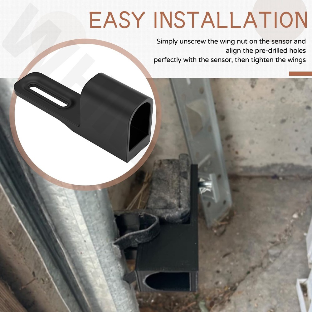 2 Pack Garage Door Sensor Sun Shade Protector | Shield...