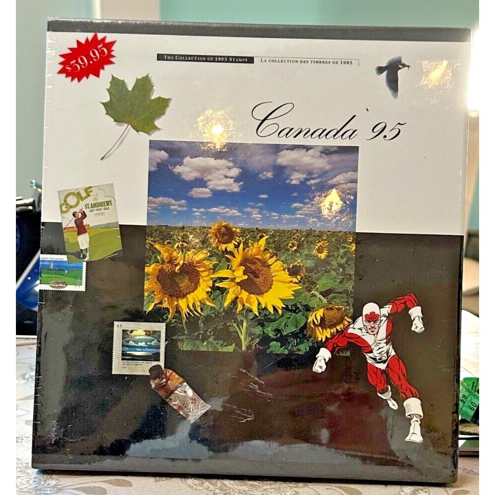 Canada 95 - Complete 1995 Stamp Collection (MNH) - Mint Never Hinged Set
