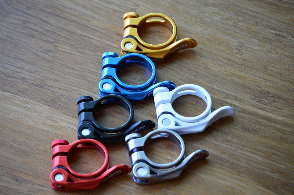 --- Modifiedcomponents KC89 Seat Post CLAMP Size: 34.9 mm --- Quick Release--*