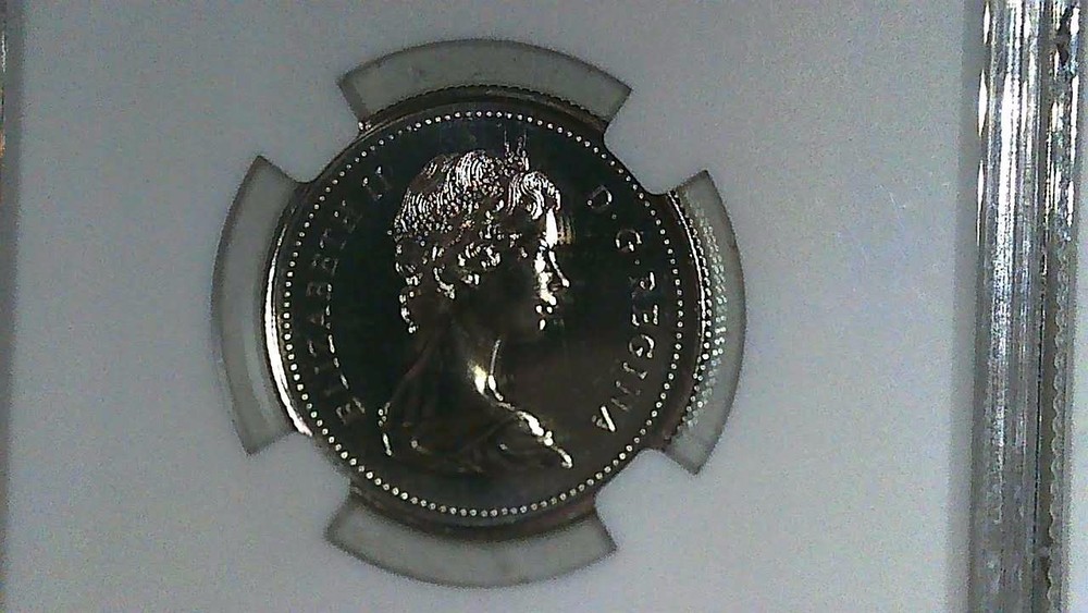 1973 Canada 25 cents NGC MS67 Small Bust.