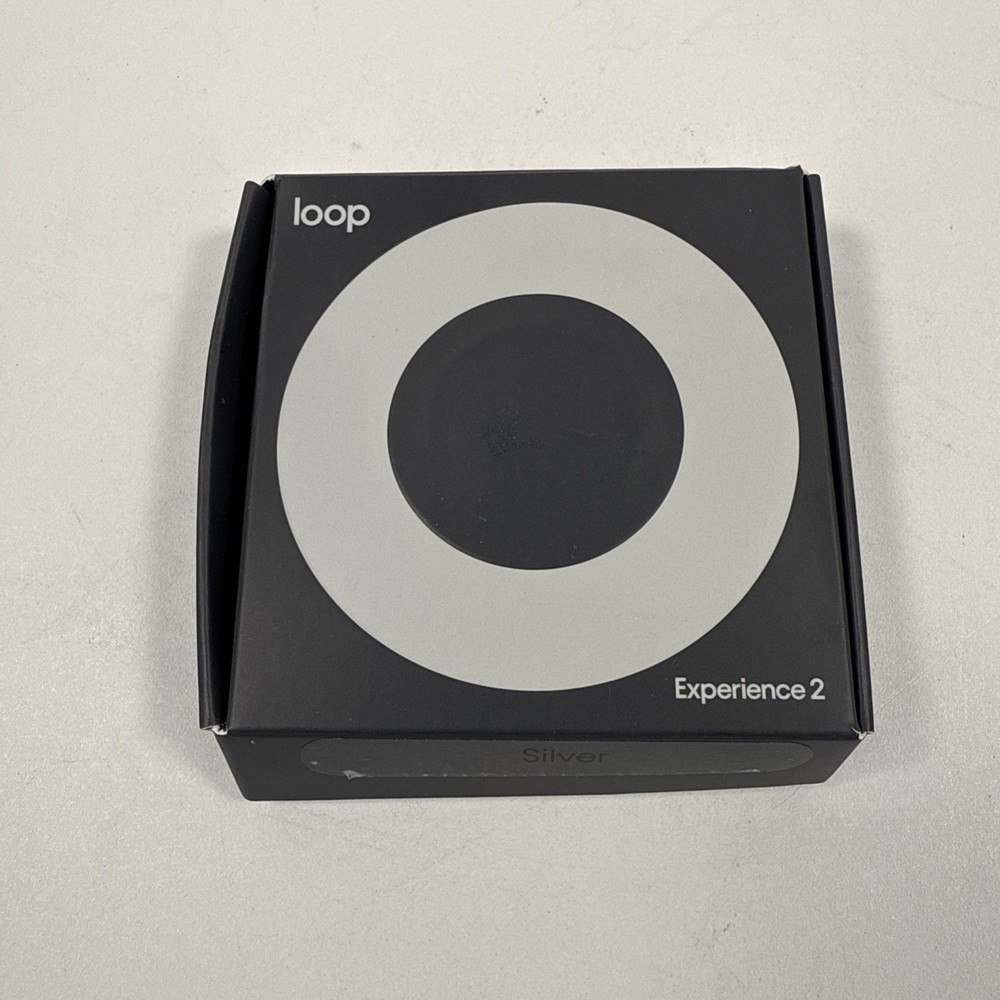 Loop EXPERIENCE 2 Earplugs High Fidelity, 17dB Noise Reduction, Silver