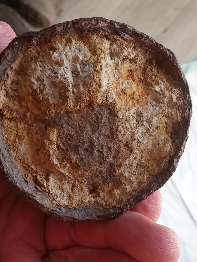 civil war Parrott base fragment