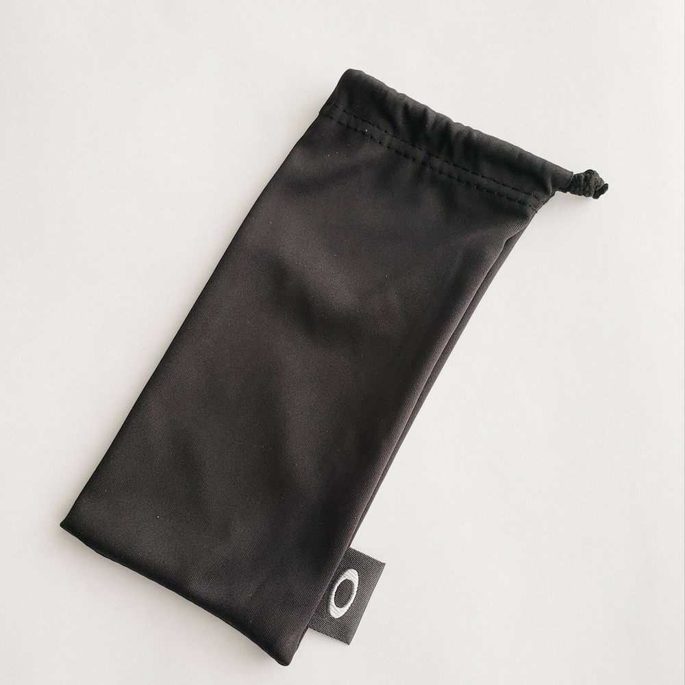 Authentic Oakley Flak Jacket Microfiber Sunglass Storage Cleaning Bag Black