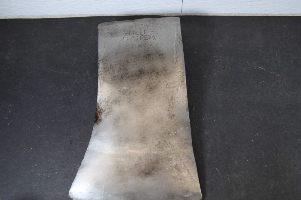 Vintage Bell System Single Bit Ax Head