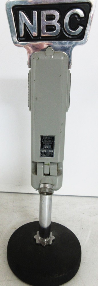 Turner Table Microphone with "NBC" marque