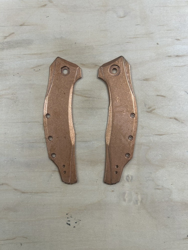 Scikio Custom Zero Tolerance 0357 Copper Handle Scales
