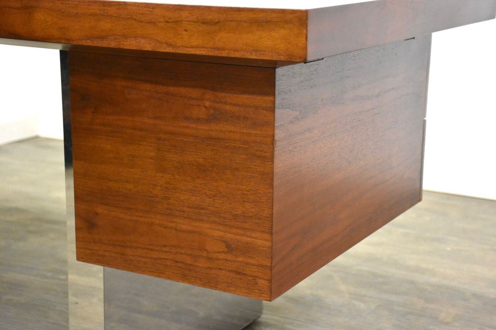Roger Sprunger for Dunbar Walnut Executive Desk