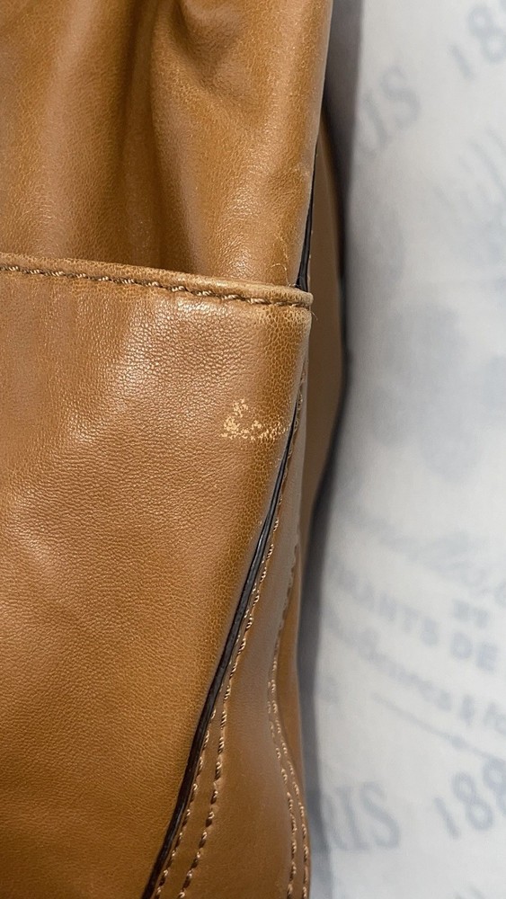 Michael Kors - Brown Drawstring Shoulder Bag, Gold Hardware