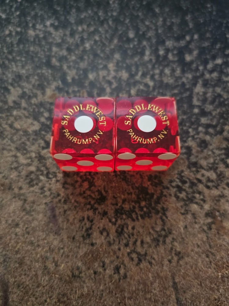 SADDLEWEST CASINO DICE MATCHING#'S