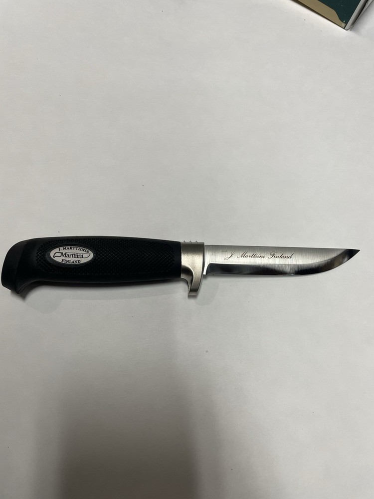 Marttiini Fixed Blade Knife with leather sheath