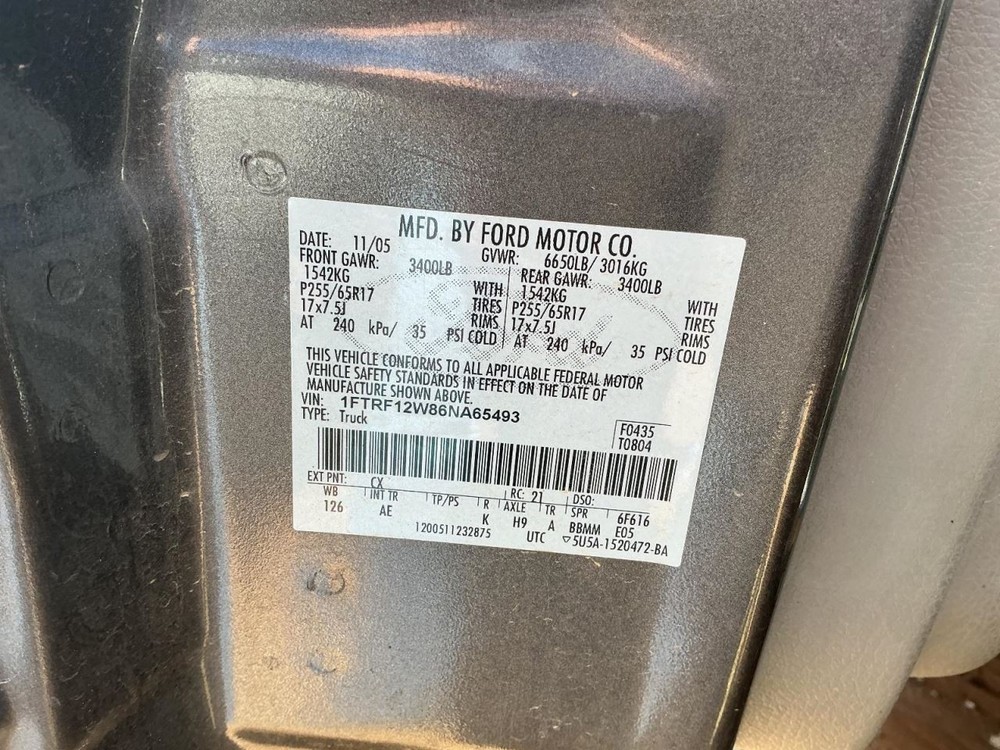F150 2006 Glove Box 4991472