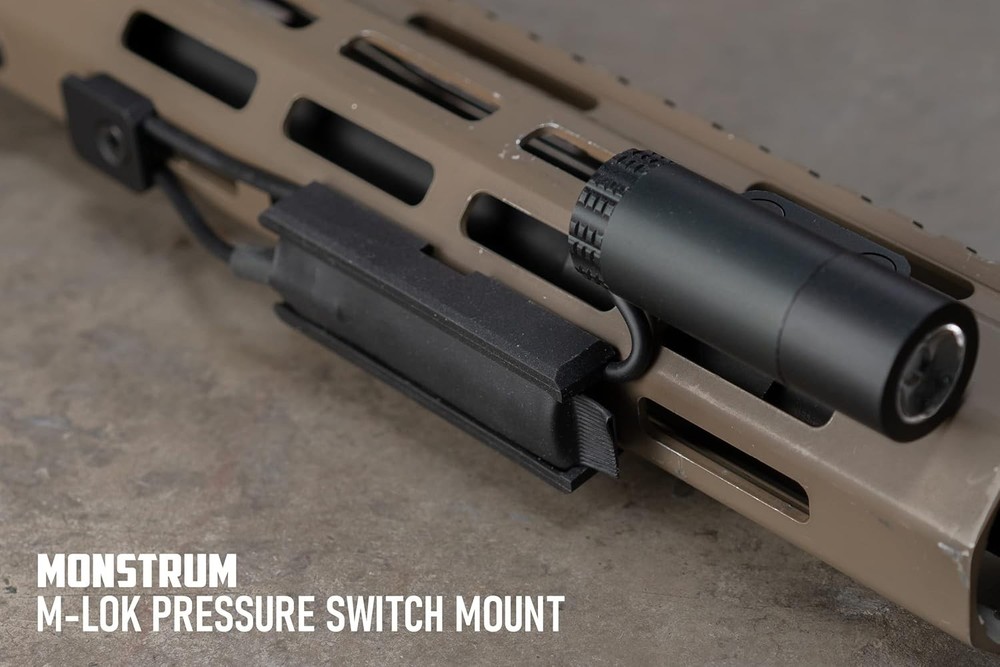 M-LOK Weapon Light Pressure Switch Mount