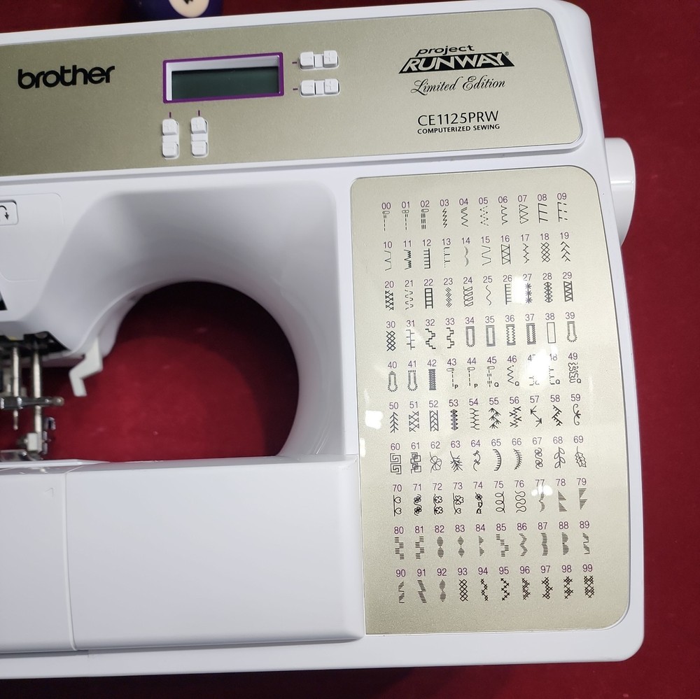 Brother Project Runway CE1125PRW Computerized Sewing