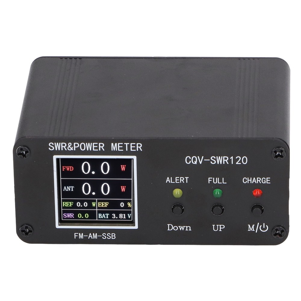 SWR Power Meter 120W Digital Display Standing Wave Meter Frequency Tester