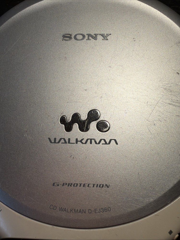 Sony CD Walkman - Personal CD Player - Silver (D- EJ360)