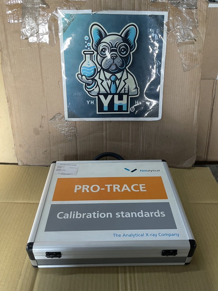 PANalytical PRO-TRACE XRF Calibration Reference Standards Set w/ Case
