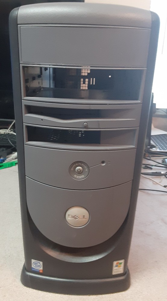 Case ONLY for Dell Dimension 8200 includes Floppy Drive