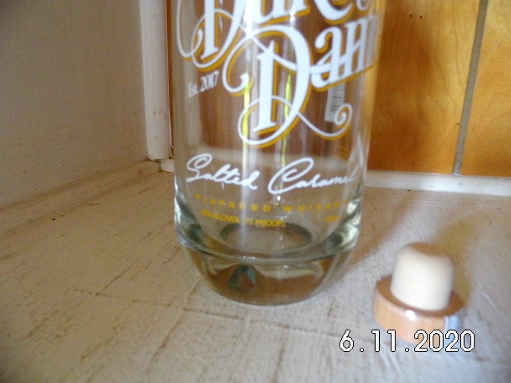 Duke & Dame Salted Caramel Bottle Empty 750ml