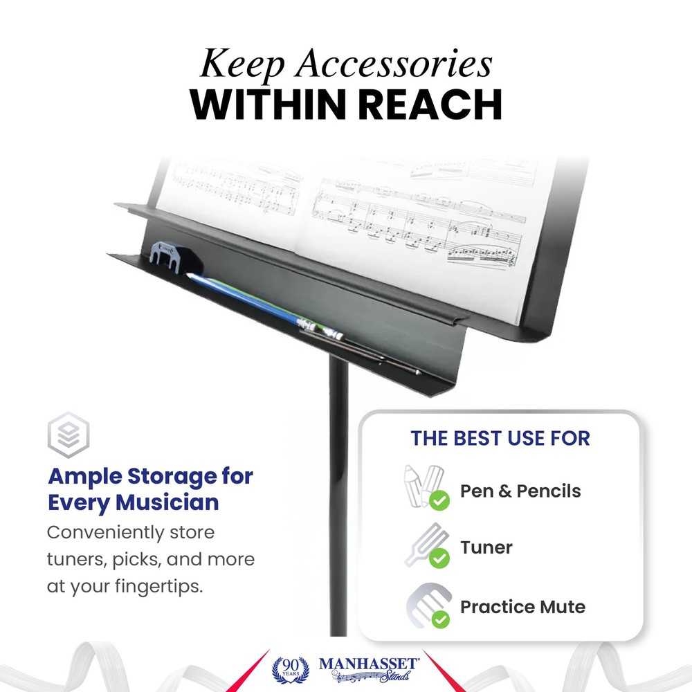 1100 Music Stand Accessory Shelf