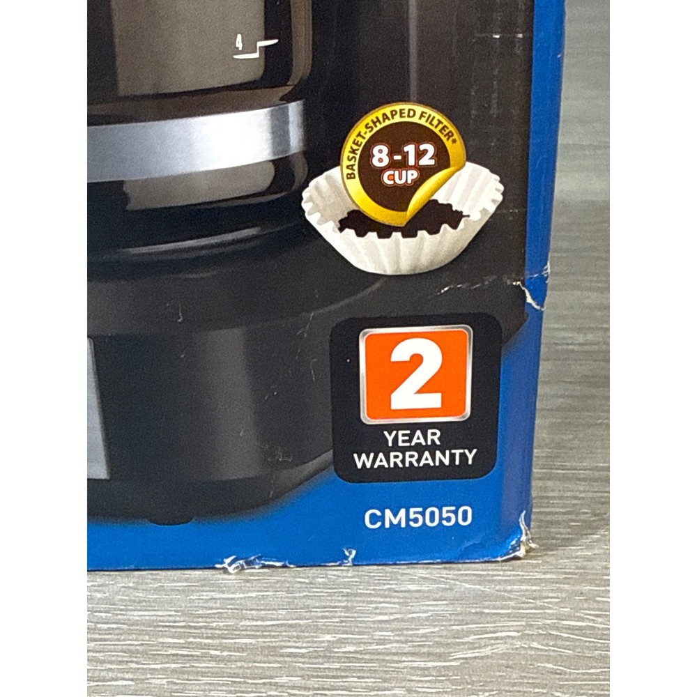 BLACK DECKER 12 CUP PROGRAMMABLE COFFEEMAKER CM5050 Brew Strength Selector