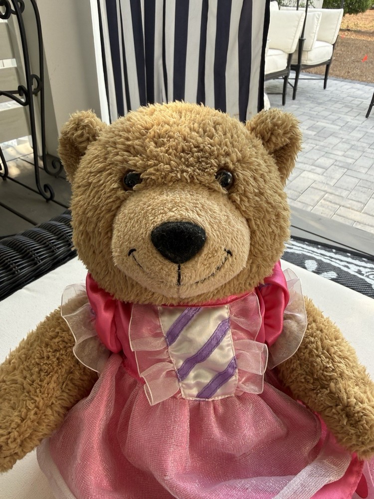 Build A Bear Workshop Princess Bear With Dish