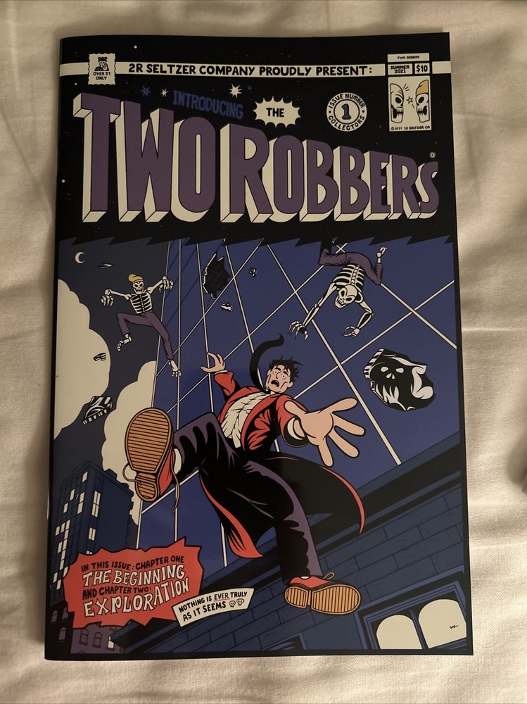 Two Robbers Seltzer Company Comic Magazine
