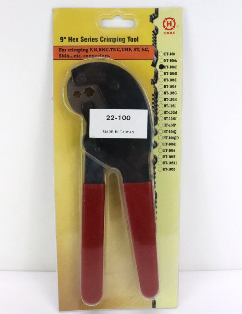 9" HEX Series Crimping Tool NIP