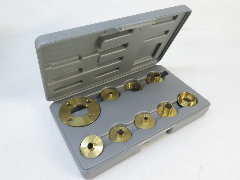 Pioneer 10 Piece Solid Brass Template Guide Kit With Adaptor