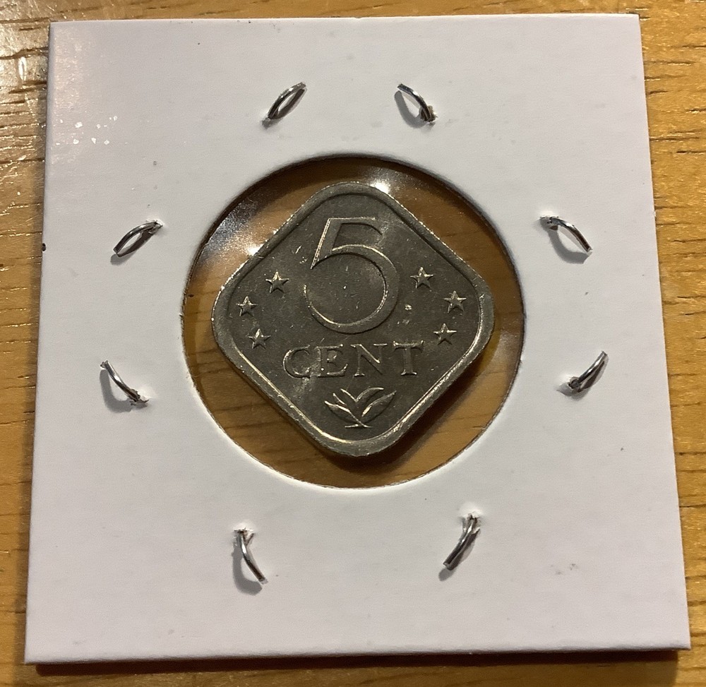 1979 Netherlands Antilles 5 Cents