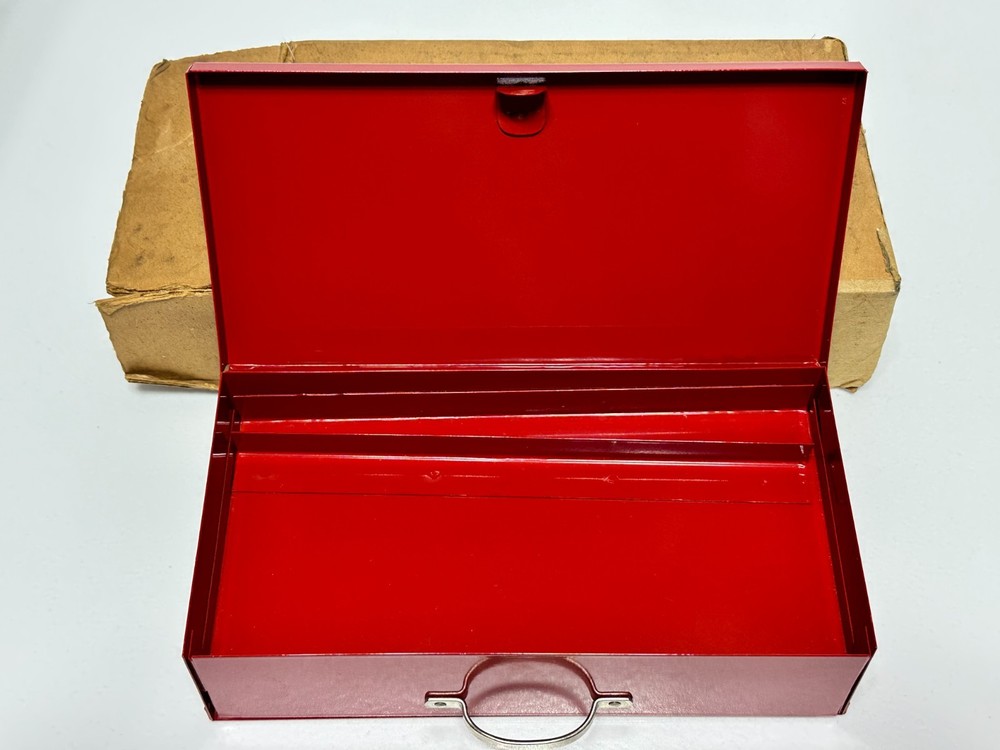 MAC Tools USA (RARE NOS) Mini Red Socket Tool Box Case w/ Single Sliding Drawer