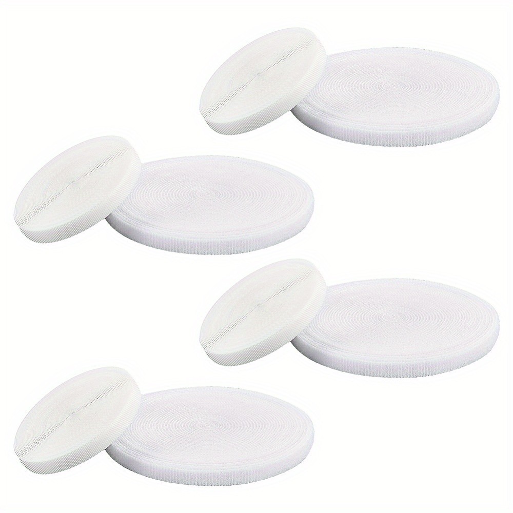 4sets Reusable Polyester Cable Ties Hook and Loop Cord Organizer Wire Ties