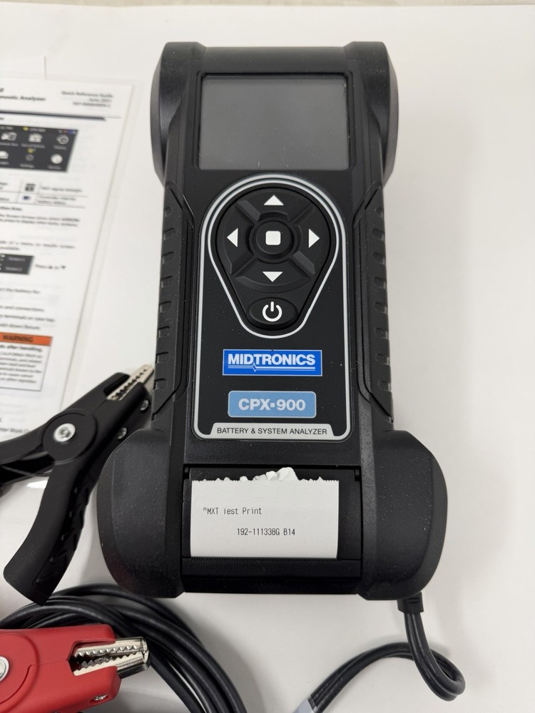 MIDTRONICS CPX-900PL - Battery & Electrical Diagnostic Analyzer