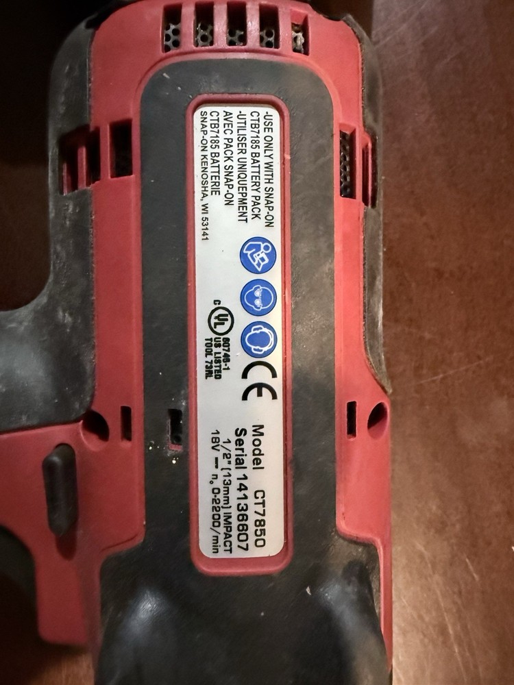 snap on impact driver