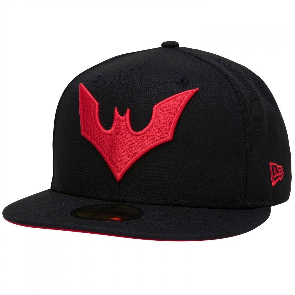Batman Beyond Logo New Era 59Fifty Fitted Hat Black