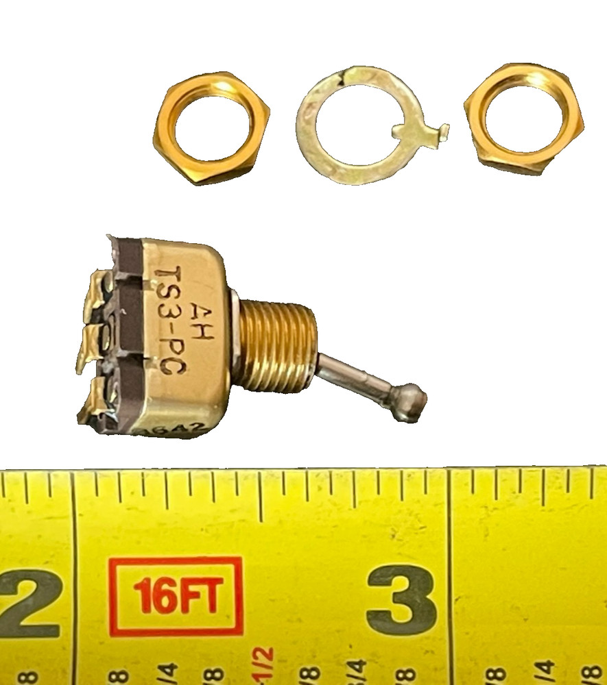 AH TS3-PC Miniature Toggle Switch