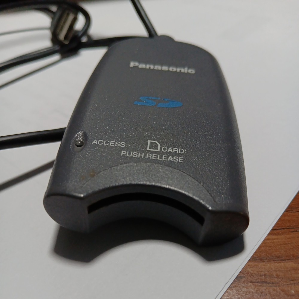NOS Panasonic RFA1869 USB SD Reader Writer 4 Technics DZ 1200 Digital Turntable