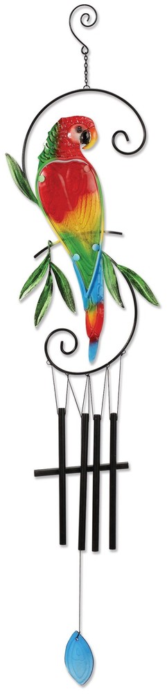Sunset Vista Design Studios Parrots Wind Chime