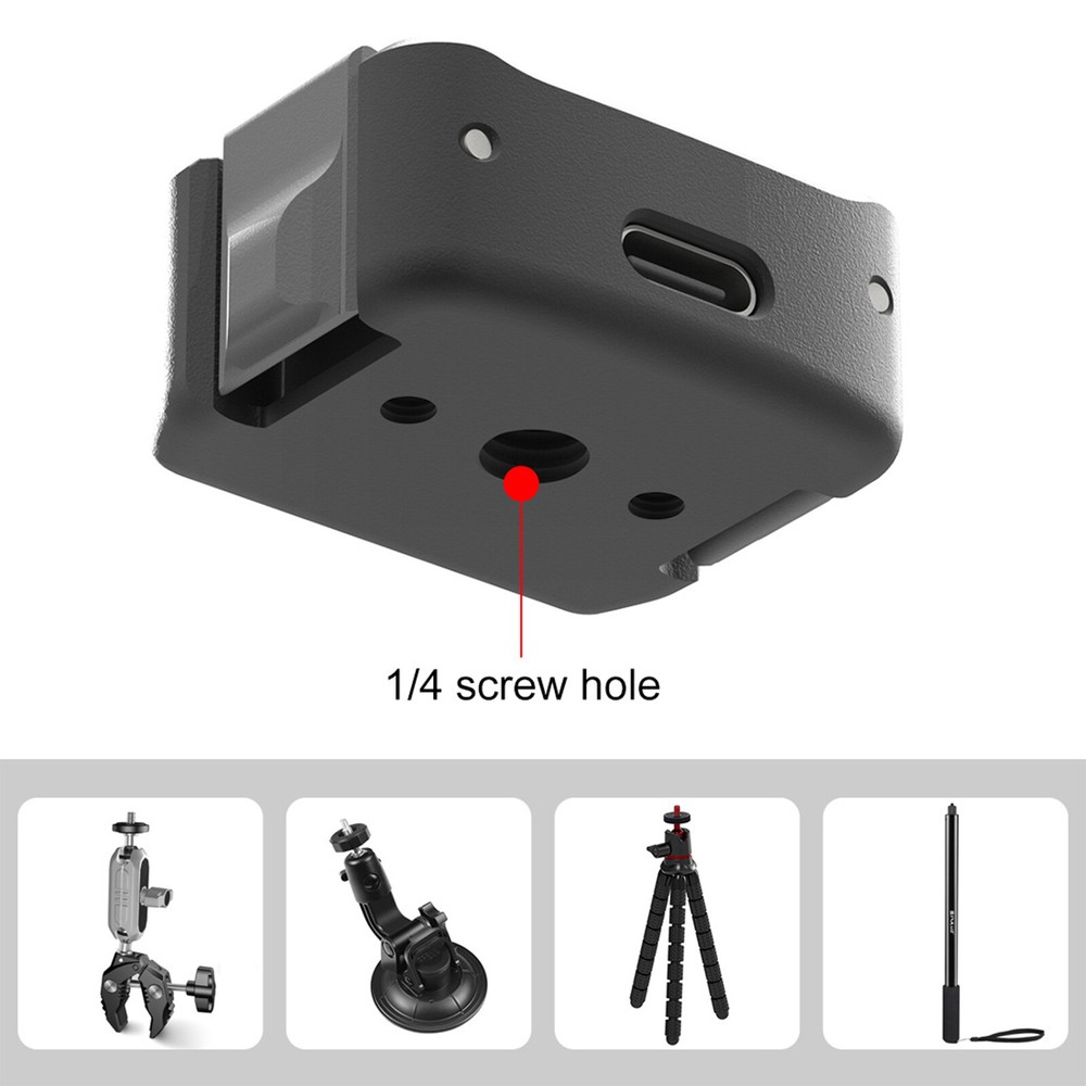 Type-C Charging Base Mount Adapter for dji OSMO Pocket 3 Camera Accessories 0N0b