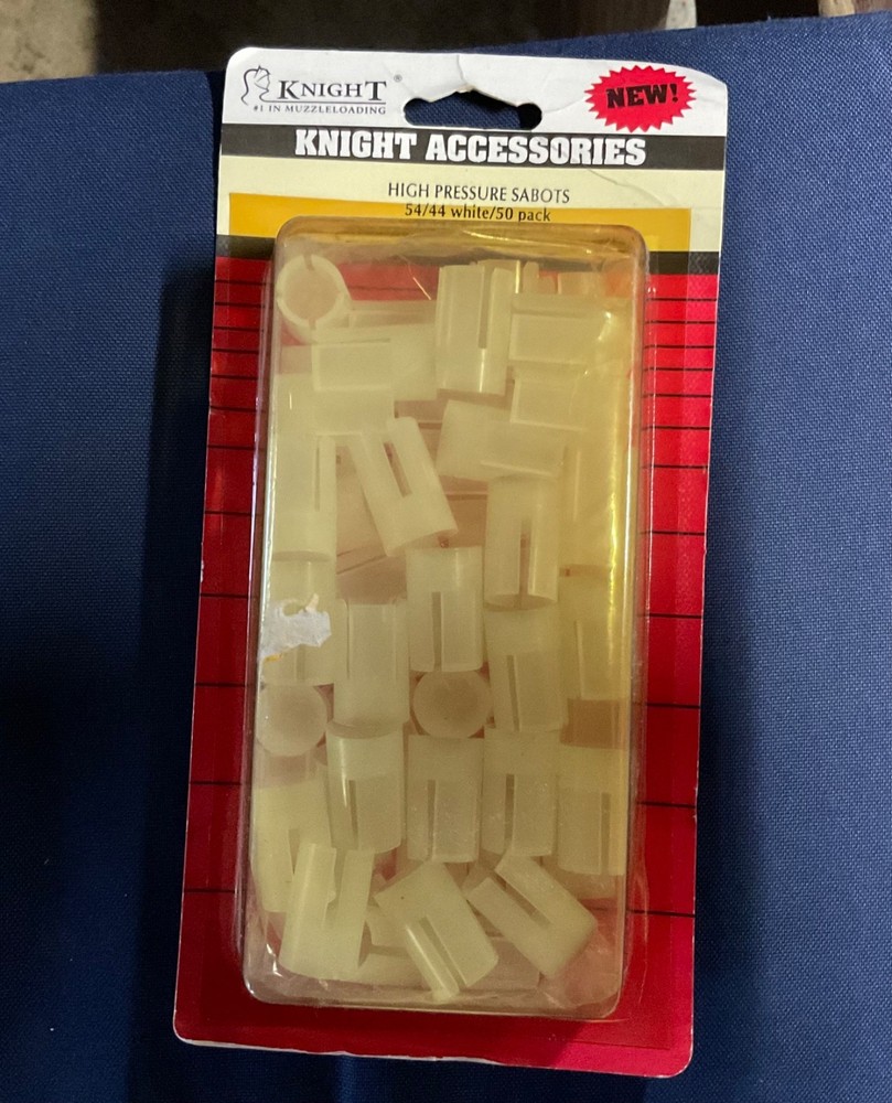 KNIGHT.   Sabots Muzzle Loader .54 cal. ….50 in the pack
