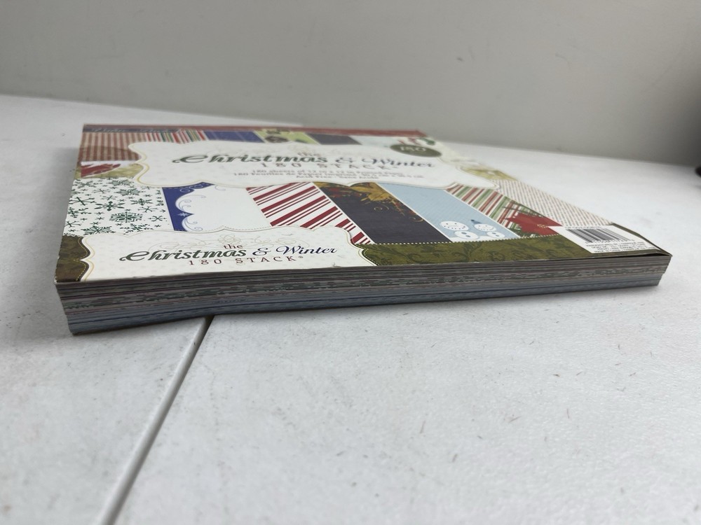 The Christmas & Winter 180 Stack Sheets Value Pack Used