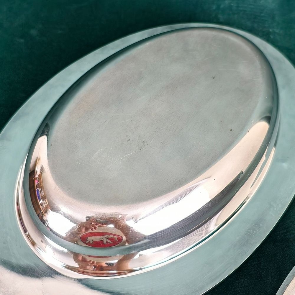 Vintage Oneida Silver Plated Serving Dish with Lid