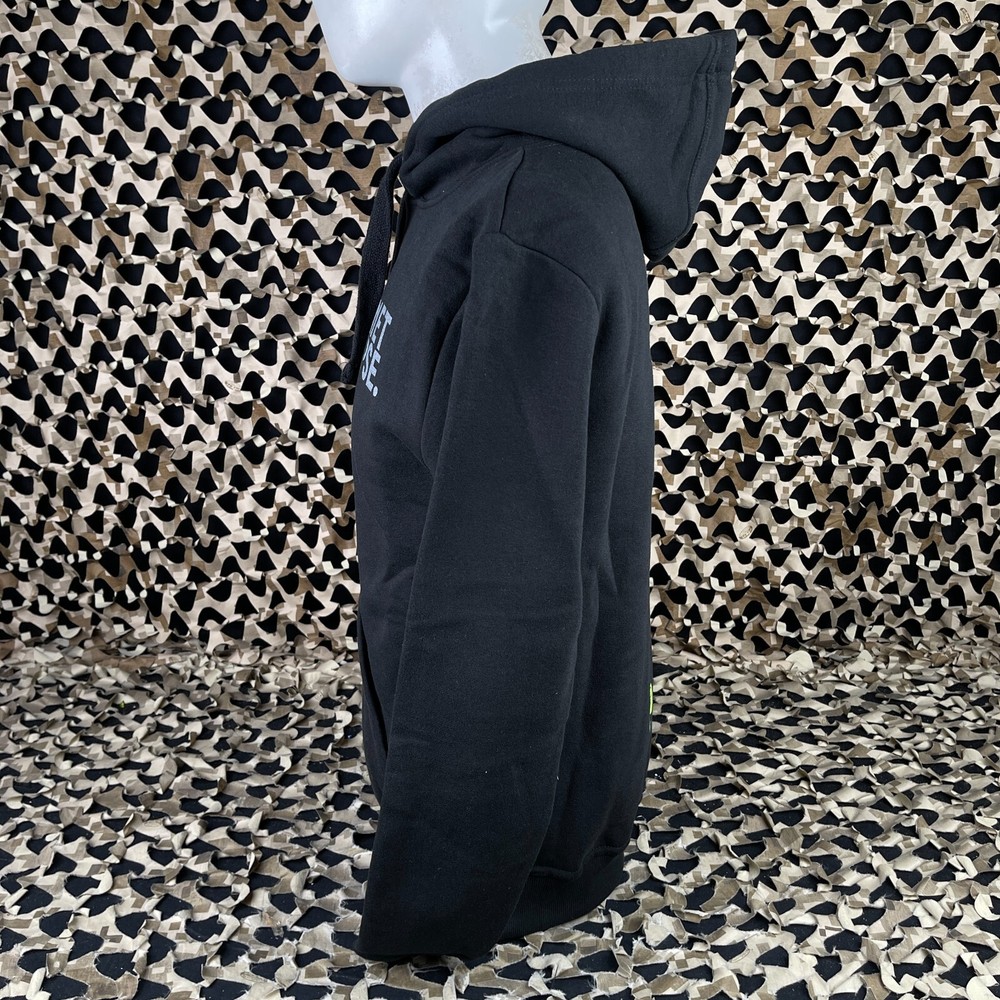 NEW Planet Eclipse Lunar Hooded Sweatshirt - Black - XX-Large