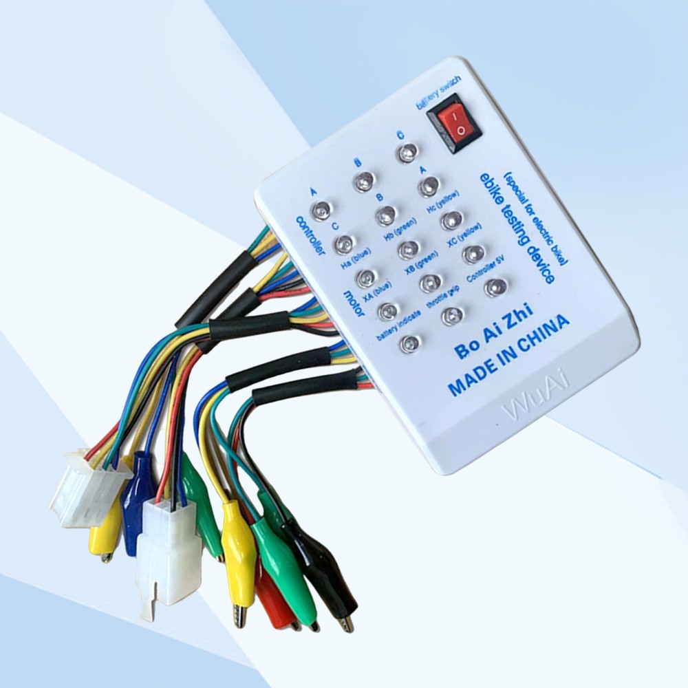 Ebike 24V/36V/48V/60V Motor Controller Tester Brushless Motor Controller Tester