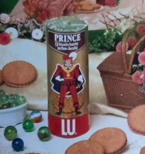 Press advertisement: Biscuit PRINCE de LU Lefèvre Useful 1982