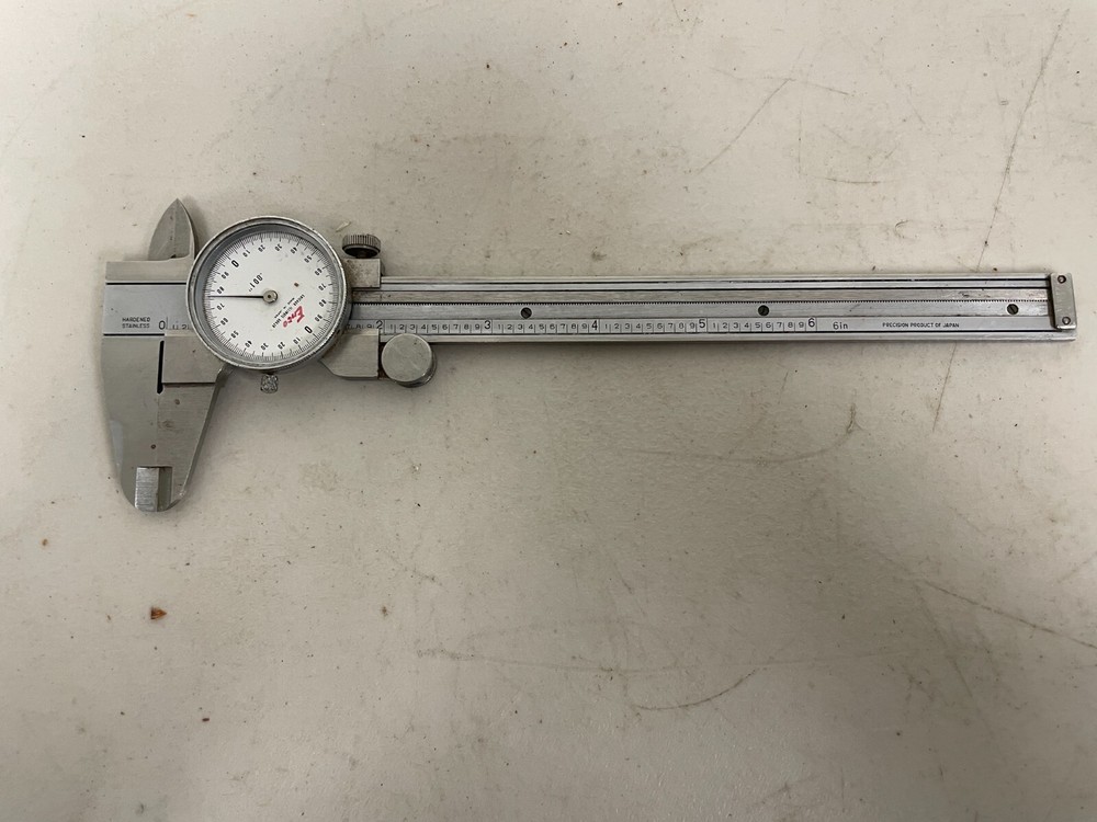 Enco Inside Outside Dial Caliper 0.100 inches