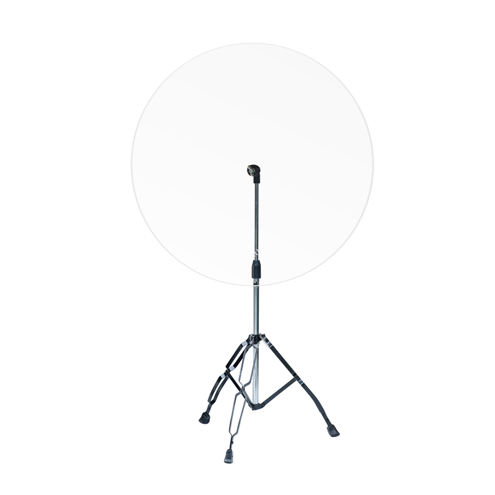 Clear Acrylic Baffle Cymbal Shields Sound Barrier