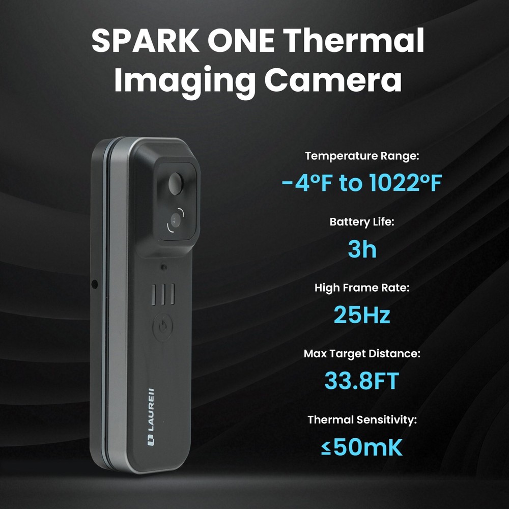 256x192 IR Resolution Thermal Camera Wireless Temperature Imager Camera for iOS