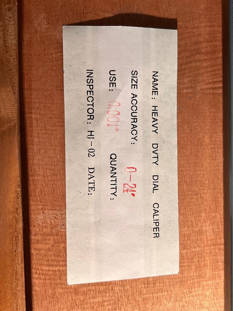 Dial Caliper 24" - Inside/Outside with Original Box