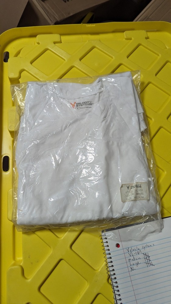 Velocity Systems Compression Shirt ULV Plate Carrier White EUC