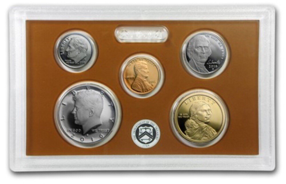 2016 Clad Proof Set U.S. Mint Original Government Packaging OGP COA
